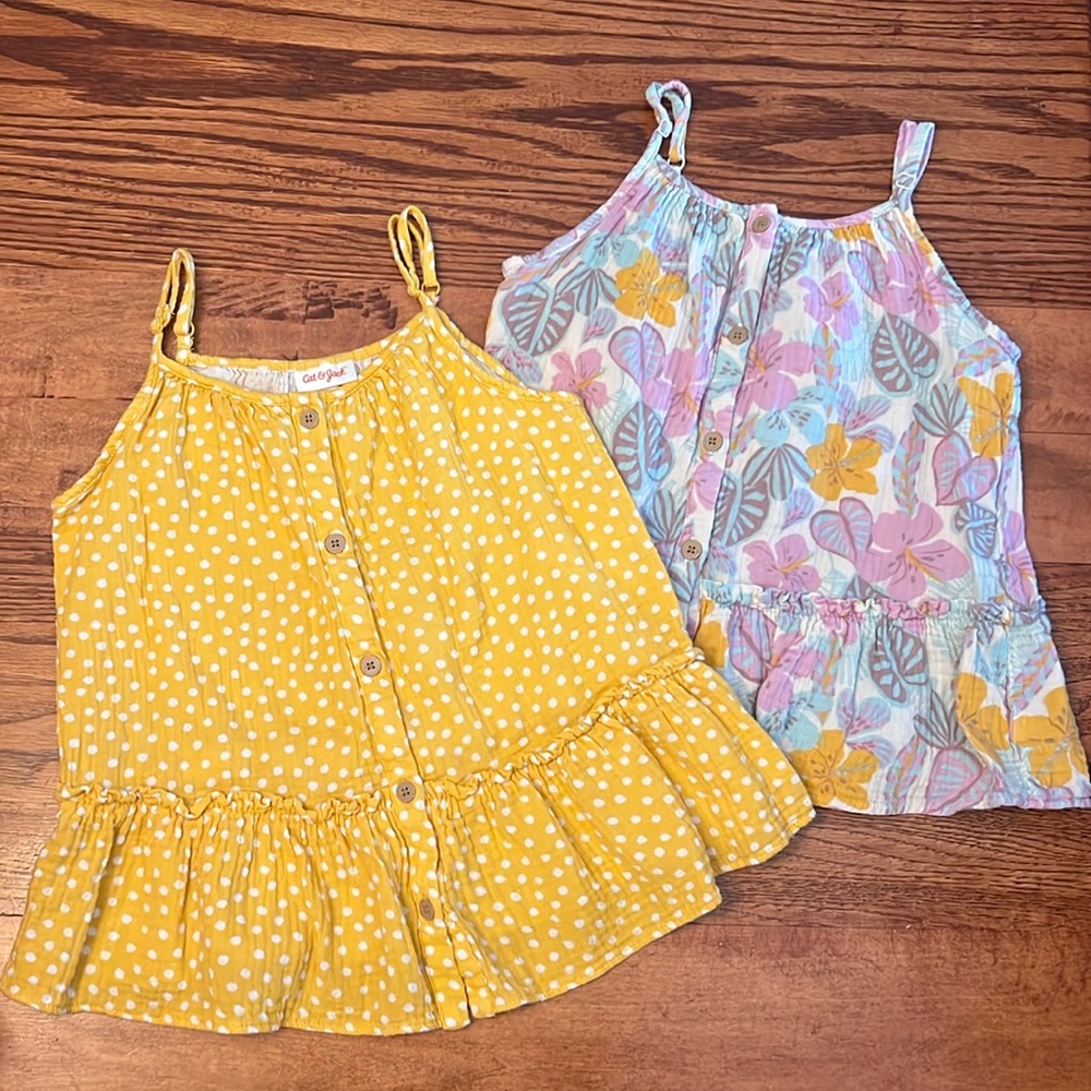 Girl’s Summer Tank Tops, Size Large